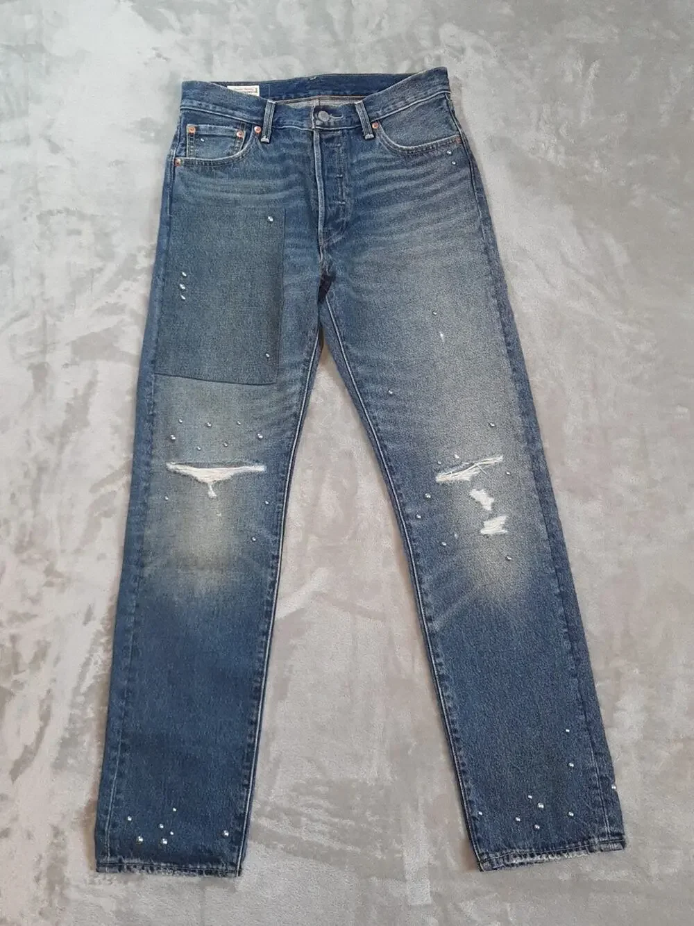 Levis 501 '54 Bling Bling Womens 30x32 Original Fit Vintage ~ Limited Edition